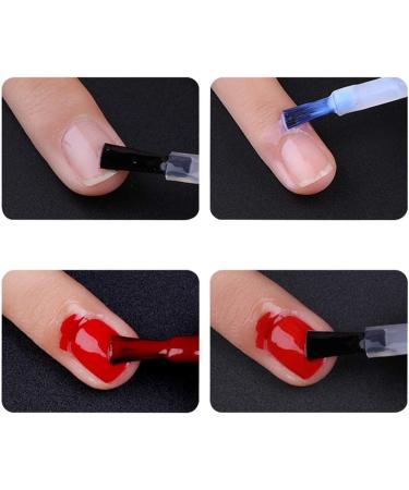 Peel Off Protective Nail Polish Manicure Liquid Tape Spill-proof Gel Tearable Nail Care Tool 10ml White white 10m - Buy Online on GoSupps.com
