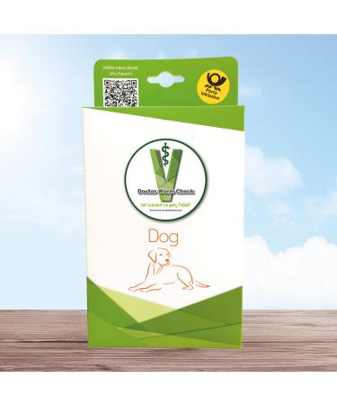 Doctor Worm Check DOG - approx. 90% of dogs do NOT need to be wormed. So check first then act!