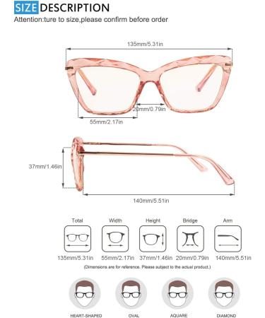 Anti Blue Light Glasses for Men - Clear Gaming Eyewear Reducing Strain & Enhancing Comfort - Stylish Pink Design - Buy Online on GoSupps.com