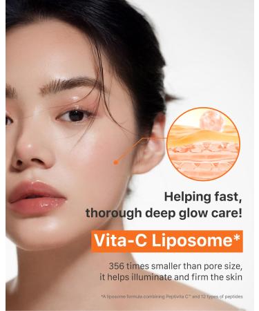 Real Barrier | Peptivita C Blemish Serum | Face Serum for Uneven Skin Tone & Smooth Texture | Vitamin C Face Care for Sensitive Skin | Facial Skin Care Products | Korean Skincare | 1.01 fl oz (30ml) - Buy Online on GoSupps.com