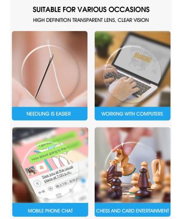 VEVESMUNDO Flexible Round Reading Glasses Set for Men & Women - 8 Pcs 2.0x Bendable Eyeglasses - Buy Online on GoSupps.com