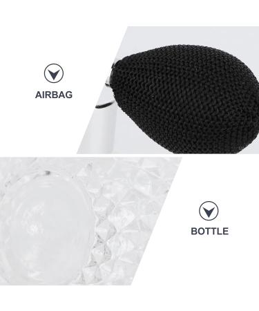 100ml Vintage Glass Perfume Bottle Perfume Spray Refillable Spray Bottle Dispenser with for Home Perfume Travel (Caps in Random Colours) - Buy Online on GoSupps.com