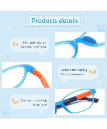 Cyxus Kids Blue Light Blocking Glasses - Durable Eyeglasses for Boys & Girls Age 6-15 - Ideal for Computer & Gaming - Buy Online on GoSupps.com