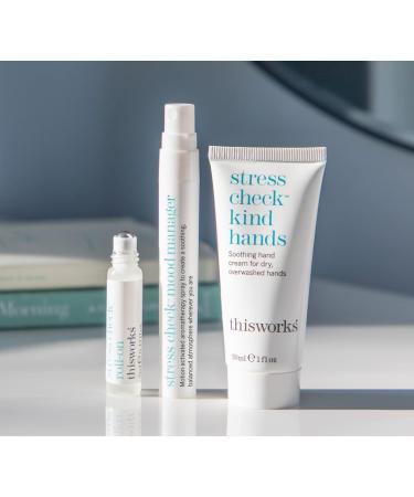 This Works Choose Calm: The Stress Relieving Trio A Moisturising Hand Cream with Shea Butter and Essential Oils Mood Boosting Spray and Aromatherapeutic Roller Ball Gift Set - Buy Online on GoSupps.com