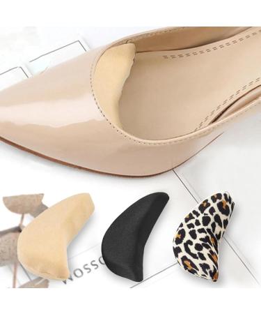 Toe Inserts for Shoes - 2 Pairs Foam Filler for Perfect Fit | Unisex Shoe Adjusters for Pumps Flats & Sneakers (Beige - Buy Online on GoSupps.com