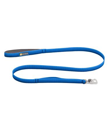 RUFFWEAR Front Range Dog Lead No Pull 1.5m Dog Leash with Padded Handle Lightweight Adjustable & Heavy Duty Dog Lead Anti Tangle Dog Walking & Dog Training Lead Blue Pool Blue Pool One Size