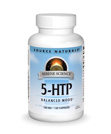 Source Naturals 5-HTP 100 mg 120 Capsules