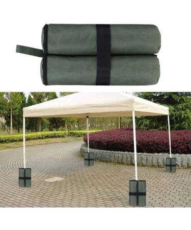 BESPORTBLE 4pcs Outdoor Shade Canopy Sand Bags Outdoor Sand Bags Canopy Weights Bags Sandbag Windproof Army Green - Buy Online on GoSupps.com