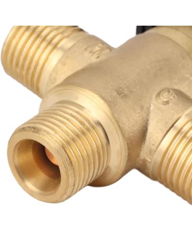 Thermostatic Mixed Valve for Home Improvement | Chrome Polished Temperature Control for Bathroom - Buy Online on GoSupps.com