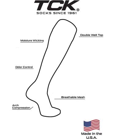 TCK Baseball Stirrup Socks Royal/White Large - Classic Striped Design - Buy Online on GoSupps.com