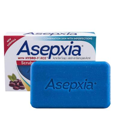 Asepxia Scrub Soap Bar for Combination Skin - 4oz | Best International Shipping for Skincare - Buy Online on GoSupps.com