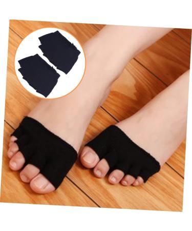 Fomiyes 4 Pairs Half Socks - Comfort Cushion for Sandals Slides & High-Heeled Boots | Invisible Forefoot Pads for Men & Women - Buy Online on GoSupps.com