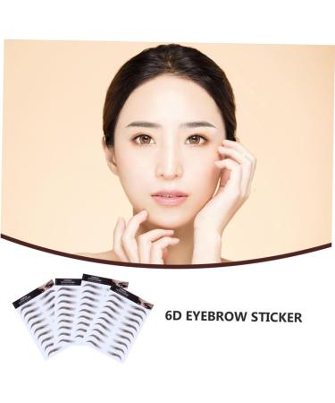 Beavorty 4pcs Eyebrow Stickers Makeup Brow Sticker Makeup Eyebrow Transfer Eyebrows Makeup Tools Stickers Makeup Stickers Make up Kit Eyebrow Transfer Stickers Imitation Eyebrow 1 count (Pack of 1) Brown - Buy Online on GoSupps.com