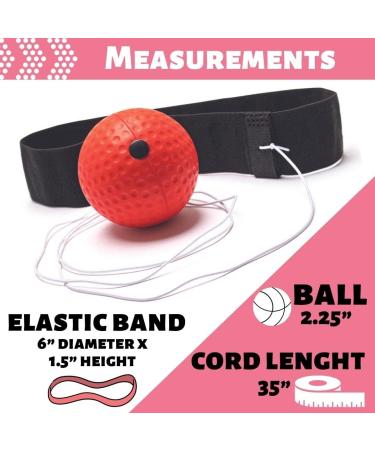 React Reflex Ball - Boxing Gift for Men and Women - Headband Set for Full Body Workout - Buy Online on GoSupps.com