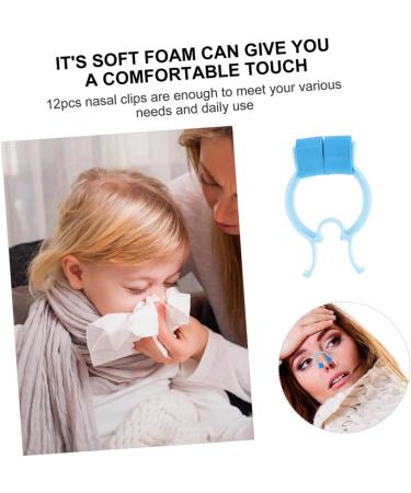 Lurrose 10-Piece Nose Correction Clips & Accessories | Plastic Clamps & Jewelry Care | Blue Nose Plug Bubble Clips - Ideal for Pool Use (6.5x4cm) - Buy Online on GoSupps.com