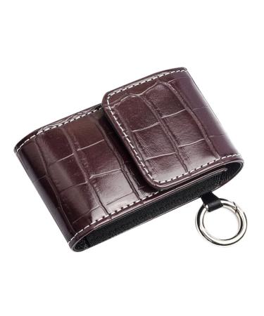 Milists blood-oxygen-covered portable fingertips- pulse-storage case-hard-hard case organizer for oxygen saturation monitor brown
