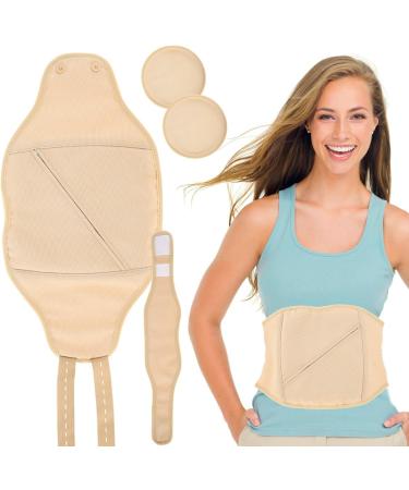 OM 2/3Pcs Neck Waist Oil Pack Set Washable Reusable Essential Oil Wrap Mess-Free Oil Pack Wrap with Adjustable Elastic Strap Comfortable Oil Pack Leak-Proof Oil Pack for Neck Waist Relaxing RealEthano Paste the neck+1 pair of chest pads Khaki-No. 3 waist - Buy Online on GoSupps.com