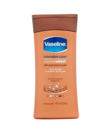 Vaseline Intensive Care Lotion Cocoa Radiant 10 Ounce (295ml) (2 Pack)