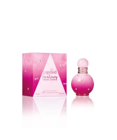Britney Spears Candied Fantasy Eau de Toilette Spray Perfume for Women 1.0 Fl Oz (Pack of 1) 1 Fl Oz (Pack of 1)