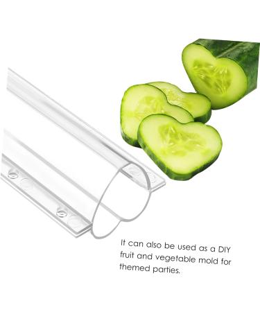 KONTONTY Cucumber Shaping Molds 4pcs Shaped Vegetables Candy Cucumber Heart Vegetable Chocolate X Accessories Vessel Shaping - Buy Online on GoSupps.com