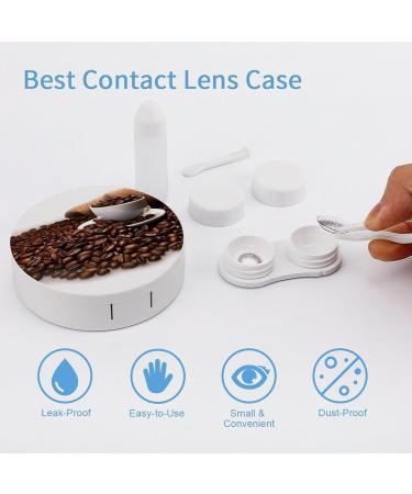 Buy Portable Coffee Beans Contact Lens Case Travel Storage Box for Contacts | International Shipping Available - Buy Online on GoSupps.com