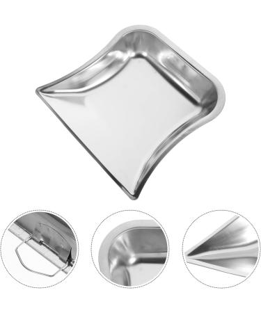 Stainless Steel Pan Dustpan Collector Pan for Home Kitchen dustpan Silver - Buy Online on GoSupps.com