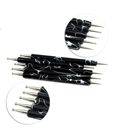 Nail Art Pen Painting Tool - 5 Size Replacement Pens for Perfect Manicure | International Shipping Available - Buy Online on GoSupps.com
