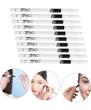 Beavorty Eyebrow Pencil 20 PCS lying silkworm eyeliner gel highlighter eyelid make up pencil eye line pen tools Miss brush 1 count (Pack of 1) Whitex2pcs - Buy Online on GoSupps.com
