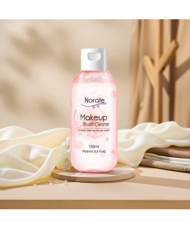 Norate Makeup Brush Cleaner - Deep Clean Solution for Brushes Sponges & Puffs | Cruelty-Free & Gentle Formula - 5.3 FL.OZ - Buy Online on GoSupps.com