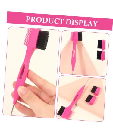 Premium Steel Needle Eyebrow Brush & Eyelash Styler Set - International Shipping Available - Buy Online on GoSupps.com