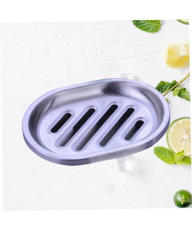 Ciieeo Kitchen Soap Rack Soap Holder Soap Container Rack Bathroom Soap Rack Box Stainless Steel - Buy Online on GoSupps.com