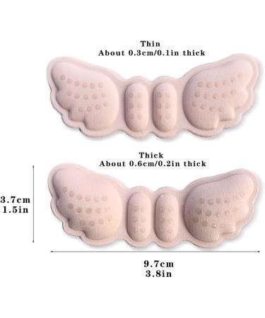 GONEBIN Heel Grips Cushions Inserts for Loose Shoes - 1 Pair Beige 3mm - Prevent Heel Slip and Blister, Improve Shoe Fit and Comfort - Buy Online on GoSupps.com