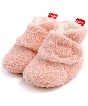 Matt Keely Baby Anti-Slip Soft Sole Winter Booties - Pink, 12-18 Months - Buy Online on GoSupps.com
