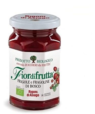 Asiago radishes 3 x Italian Flowers Earth Berry & Wild Strawberry Jam Organic 250g