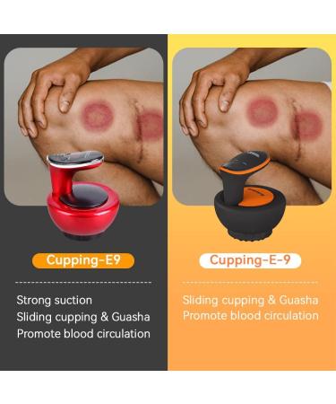 Scienlodic Electric Cupping Set with Gua Sha Massager - Rechargeable Warm Cupping for Body Muscle Relief - Buy Online on GoSupps.com