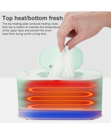 Mbnvtxh USB Baby Wipe Warmer 3 Mode 40-60 C Adjustable Baby Wipe Warmer Dispenser Portable Smart Wet Wipes Warmer Large Capacity Baby Wipe Heater for Kids Car Home Travel Baby Nursery(Green) - Buy Online on GoSupps.com