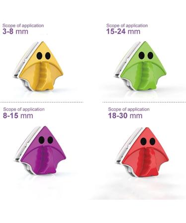 Window Cleaner Magnetic Double Side Window Cleaner Glass Wiper Cleaning Tool for outside Window Washer Cleaner Thickness 3-30Mm (8 15mm) - Buy Online on GoSupps.com