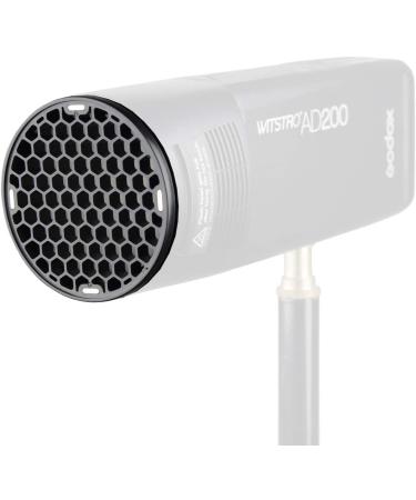 Godox AK-R15 Honey Comb Grid for Godox V1 Flash Series - Compatible with V1-S, V1-C, V-1N - Use with H200R Round Flash Head, AD200 Pro - AD200 - Buy Online on GoSupps.com