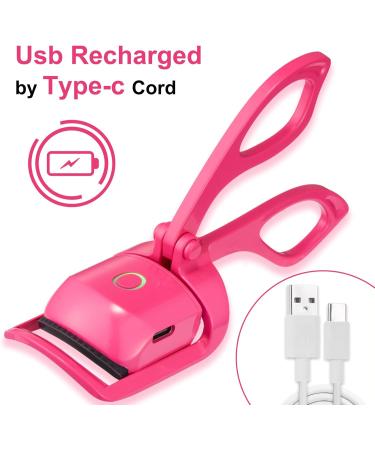 Buy Heated Eyelash Curlers - Electric Handheld Curler with 3 Heating Modes & Sensing Silicone Pad for Quick Natural Curl | Shop Now - Buy Online on GoSupps.com