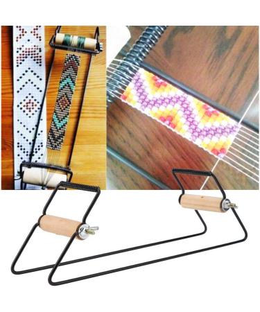 DIY Bead Loom Kit - Wooden & Stainless Steel Handmade Knitting Machine for Jewelry Making - Buy Online on GoSupps.com