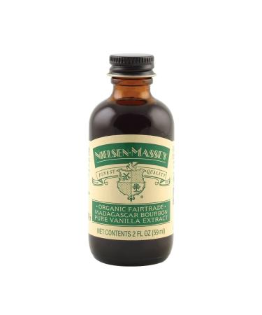 Nielsen Massey Organic Madagascar Vanilla 60ml - Premium Gourmet Flavoring for Baking & Cooking | International Shipping Available - Buy Online on GoSupps.com