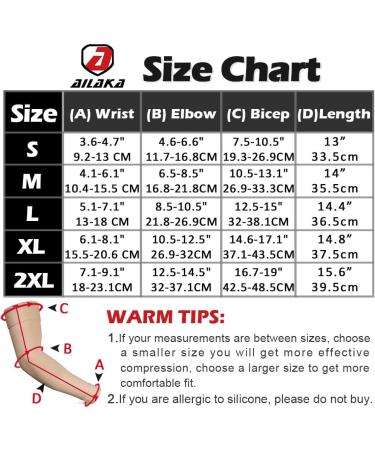 Ailaka 20-30 mmHg Compression Arm Sleeves for Men & Women - XL Beige - Pain & Swelling Relief, Post Surgery Recovery - Buy Online on GoSupps.com