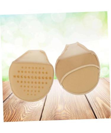 FOMIYES High Heel Shoe Pads - Comfortable Forefoot Half Insoles for Women | Khaki Medium - Buy Online on GoSupps.com