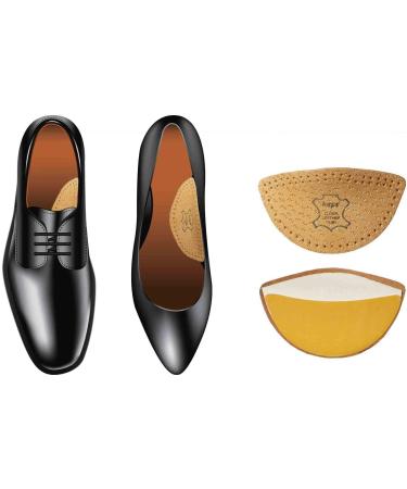 Orthotic Sheep Leather Insoles for Longitudinal Arch Support - Men Women (L7-9 US) - Buy Online on GoSupps.com