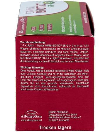 Buy OMNI-BIOTIC SR-9 by INSTITUT ALLERGOSAN Germany - 28 Pieces | International Shipping Available - Buy Online on GoSupps.com
