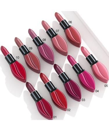 FAEYLI 5Pcs Matte Velvet Lipstick Set | Long Lasting Lip Stain (Lipstick Set 01) - Buy Online on GoSupps.com