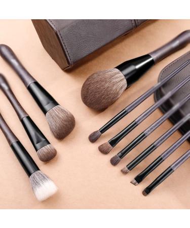 Buy DFHBFG 10 Brushes Set - Complete Makeup Brush Set for Concealer Loose Powder and Eye Shadow - International Shipping Available - Buy Online on GoSupps.com