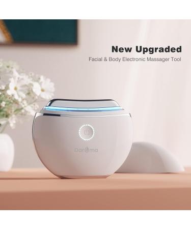 DAROMA Gua Sha Electric Massager 2024 | 4-in-1 Anti-Aging Facial & Body Tool | Detox Soreness Relief for Eyes & Neck - Buy Online on GoSupps.com