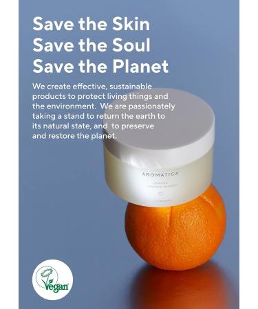 AROMATICA Orange Cleansing Sherbet 150g - Makeup Removing Balm - Buy Online on GoSupps.com