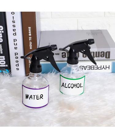 Superlele 8oz Spray Bottles Set - Adjustable Nozzle for Hair and Cleaning Solutions - Includes Funnel and Labels - 7pcs - Buy Online on GoSupps.com